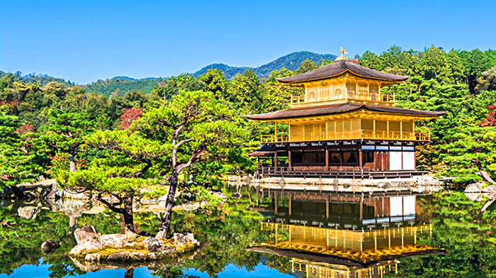 Chùa Vàng Kinkakuji ở Kyoto | Các thành phố du lịch Nhật Bản