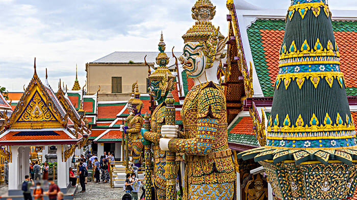 The Grand Palace ở thủ đô Bangkok | Cung điện hoàng gia Thái Lan