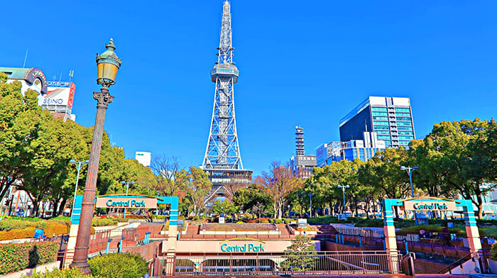 Địa điểm du lịch Nagoya Công viên Hisaya Odori