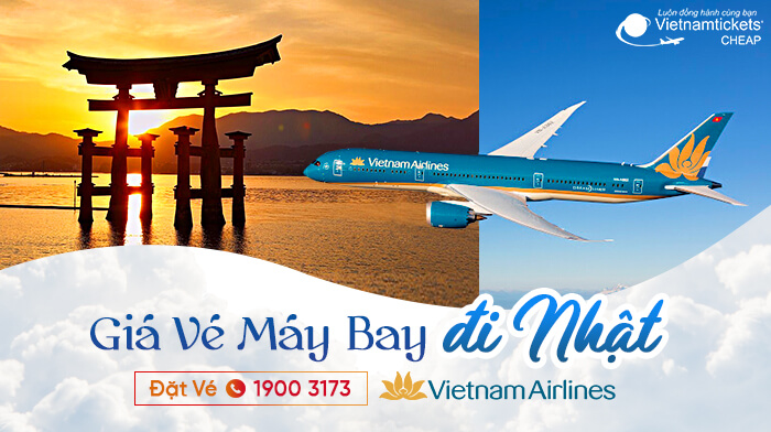 Giá vé máy bay đi Nhật Vietnam Airlines siêu rẻ