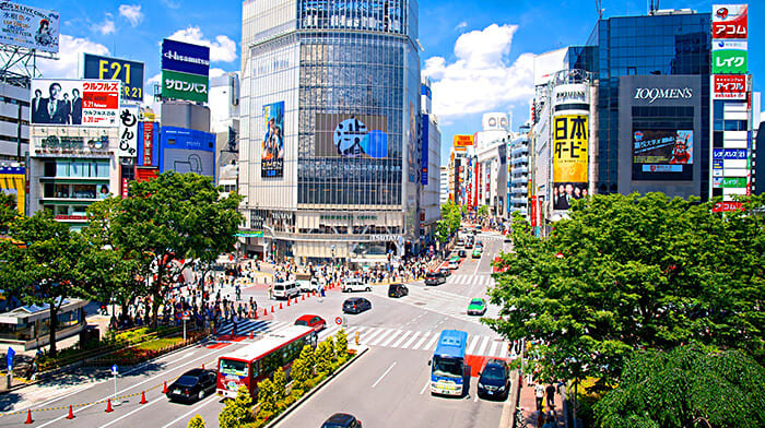 Bay giá rẻ với vé máy bay đi Nhật Vietnam Airlines đến Shibuya Tokyo Nhật Bản