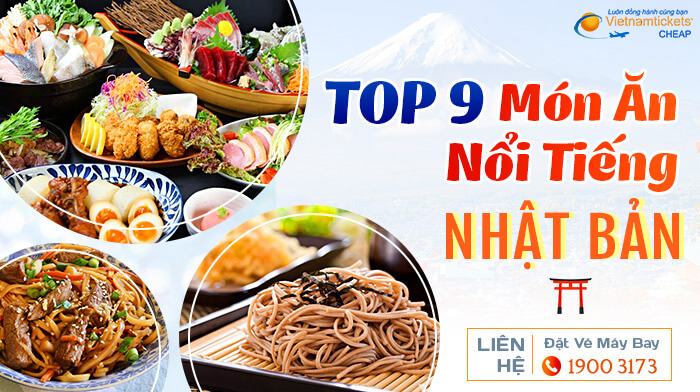 Món Ăn Nổi Tiếng Nhật Bản 