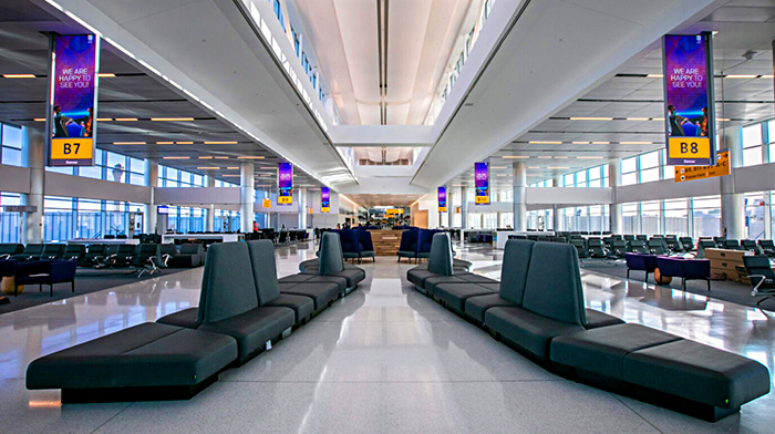 Phòng chờ B (concourse) tại Sân bay Denver (DEN)