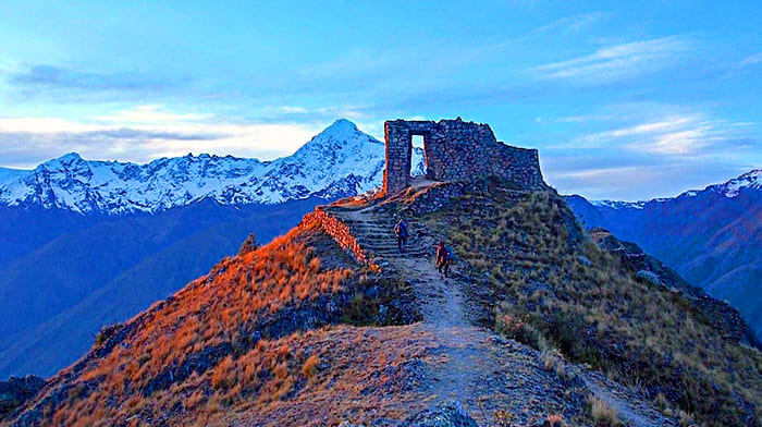 Đền thờ Mặt Trời tại thành phố Machu Picchu