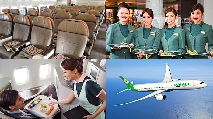 Hãng EVA Air | Vé máy bay đi Mỹ hãng nào