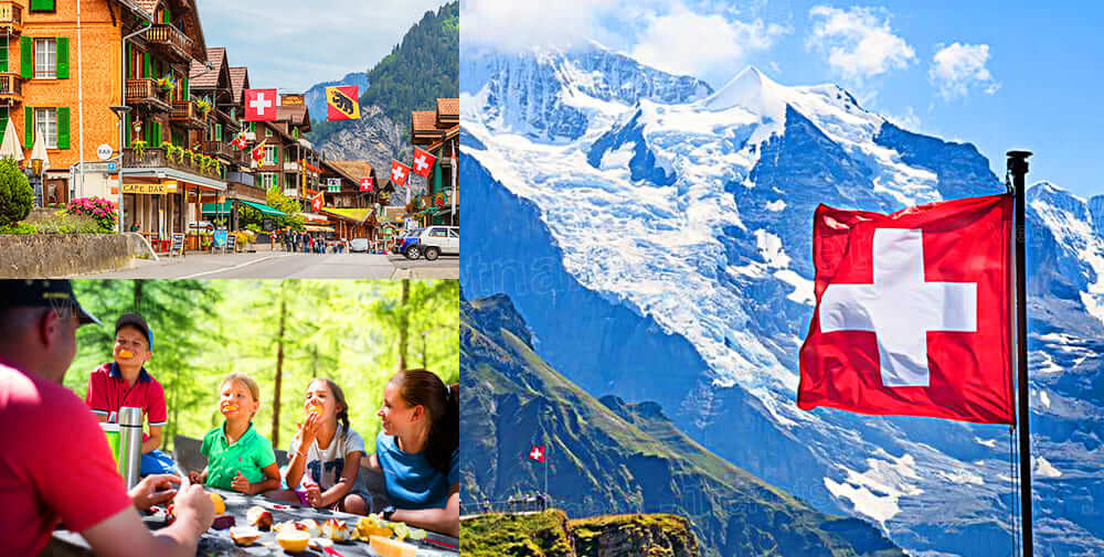 Thụy Sĩ đẹp bốn mùa Con Người Hòa cùng Thiên nhiên | Vé máy bay đi Thụy Sĩ