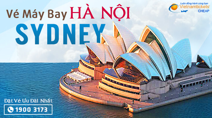 Vé máy bay Hà Nội Sydney Giá Rẻ