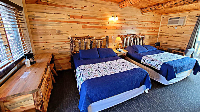 Qua đêm trong những cabin ấm cúng tại vườn quốc gia Yellowstone