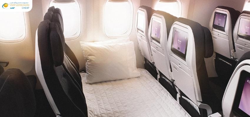 Hạng Economy Skycouch - Air New Zealand