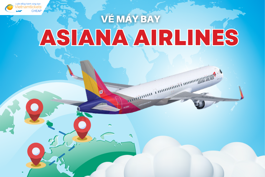 Vé máy bay Asiana giá rẻ và lịch bay mới nhất -1