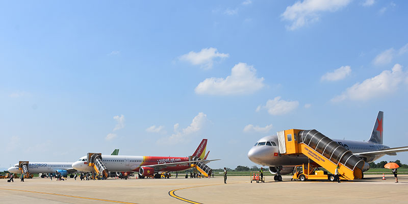 Hãng hàng không khai thác chặng bay tại Sân bay Thọ Xuân
