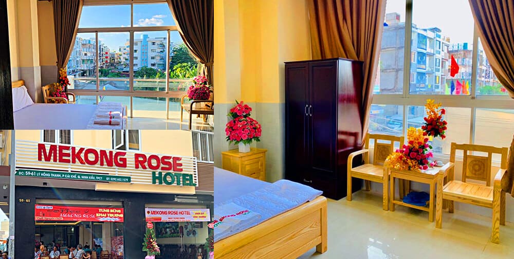 Khách sạn Mekong Rose Cần Thơ | Khách sạn bến Ninh Kiều