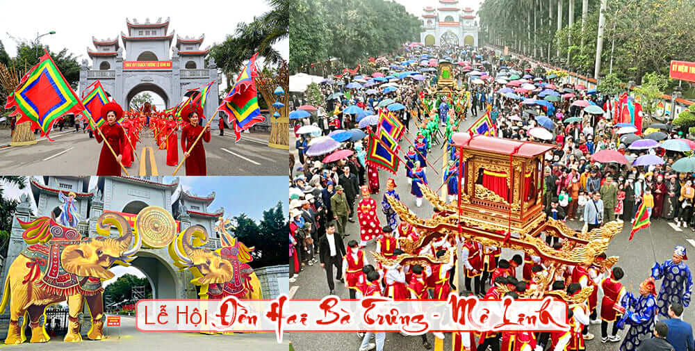Lễ Hội Đền Hai Bà Trưng - Mê Linh | Lễ Hội Truyền Thống ở Hà Nội