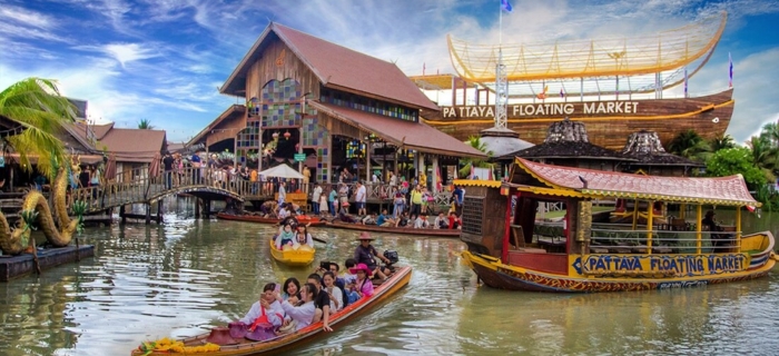 Chợ Nổi Bốn Miền Pattaya