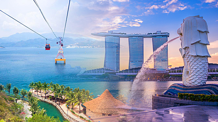 Giá vé máy bay Nha Trang Singapore tiết kiệm vô đối tại Vietnam Tickets