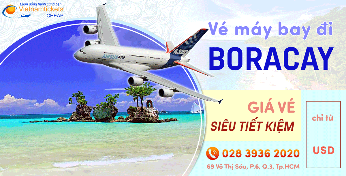 Đến đảo Boracay Philippines với vé máy bay giá rẻ chỉ từ 61 USD tại vietnam tickets Hotline 19003173