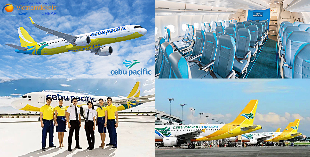 Cebu Pacific hãng hàng không bình dân đồng hành bay đến Boracay vé máy bay đi Philippines GIÁ RẺ tại vietnam tickets Hotline 028 3936 2020