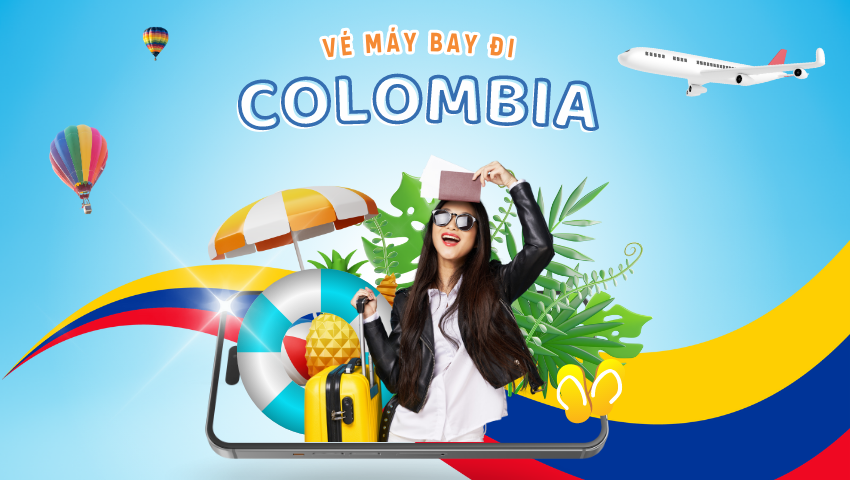 Vé máy bay đi Colombia giá rẻ