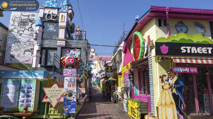 Làng Cổ Tích Songwol-dong ở Incheon \ Liên Hệ 19003173 Đặt Vé Máy Bay Giá Rẻ tại vietnam tickets