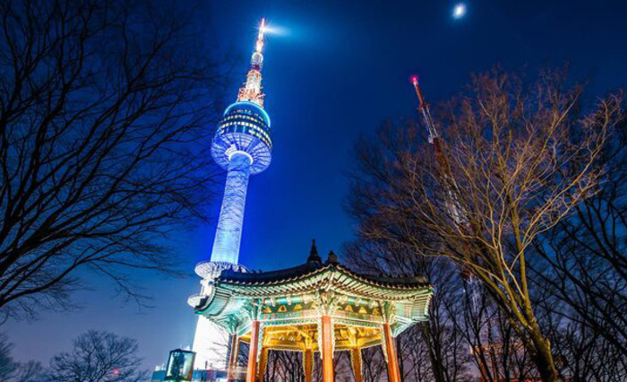 Tháp Namsan Seoul Hàn Quốc | Vé Máy Bay Hà Nội Seoul Giá Rẻ tại Đại lý Vietnam Tickets Hotline 19003173