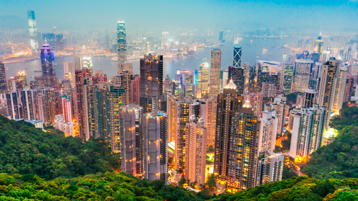 Hồng Kông lấp lánh về đêm | Vé Máy Bay Hà Nội đi Hồng Kông Giá Rẻ tại Đại lý Vietnam Tickets Hotline 19003173