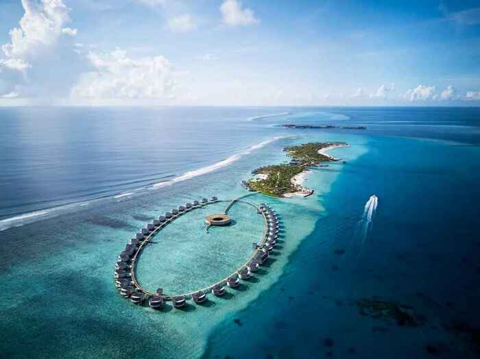 Biển Maldives từ trên cao | Vé Máy Bay đi Maldives Giá Rẻ tại Đại lý Vietnam Tickets Hotline 19003173