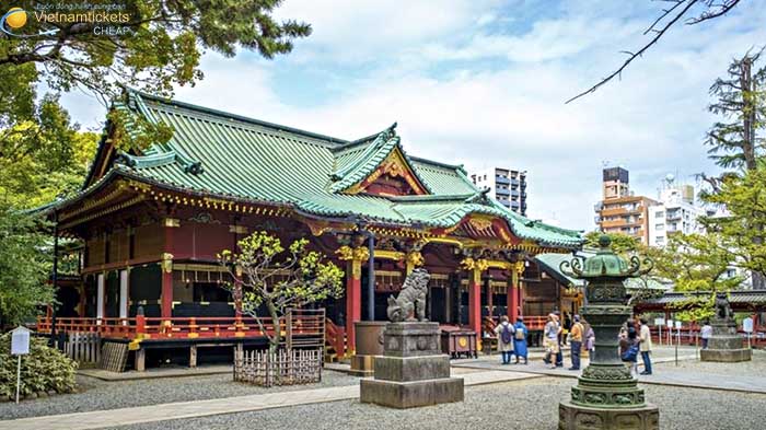Đền thờ Nezu ở Tokyo \ Liên Hệ 19003173 Đặt Vé Máy Bay Giá Rẻ tại Đại lý Chính thức vietnam tickets
