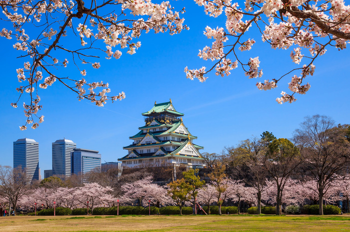 Lâu đài Osaka Nhật Bản | Vé Máy Bay Hà Nội đi Nhật Bản Giá Rẻ tại Đại lý Vietnam Tickets Hotline 19003173