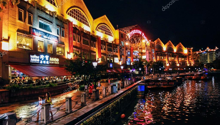 Clarke Quay Singapore | Vé Máy Bay Hồ Chí Minh đi Singapore Giá Rẻ tại Đại lý Vietnam Tickets Hotline 19003173