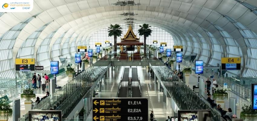 Sân bay quốc tế Suvarnabhumi - Thái Lan
