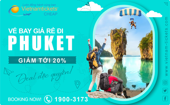 Vé máy bay đi Phuket Giá Rẻ 
