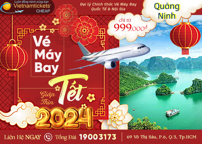 Vé máy bay tết 2024 - Quảng Ninh