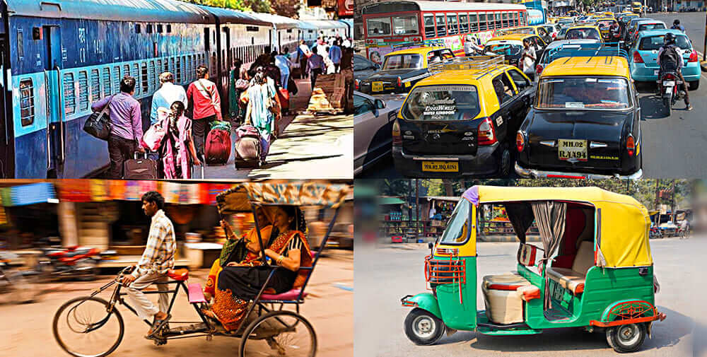 Những Phương tiện Di chuyển tại Ấn Độ | Vé Máy Bay Hà Nội đi Ấn Độ