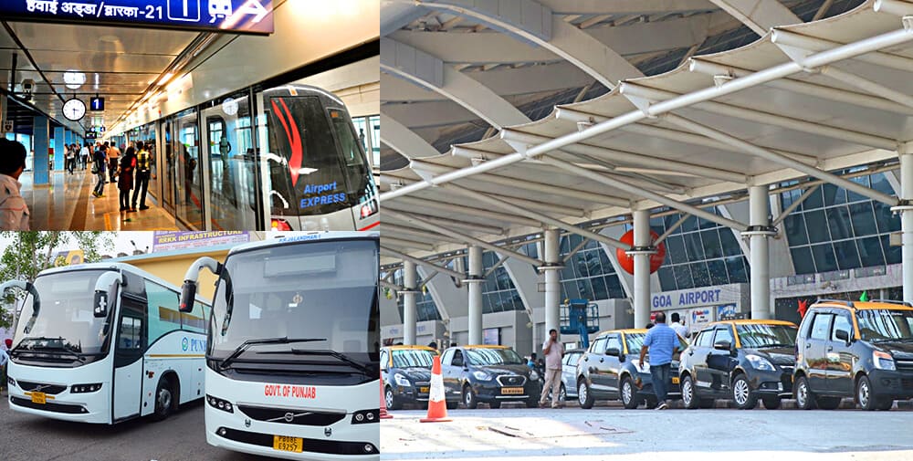 Phương thức di chuyển từ sân bay Indira Gandhi (DEL) vào trung tâm | Vé Máy Bay Hà Nội đi Ấn Độ