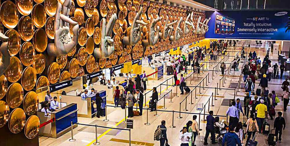 Sân bay Quốc tế Indira Gandhi (DEL) New Delhi Ấn Độ | Vé Máy Bay Hà Nội đi Ấn Độ