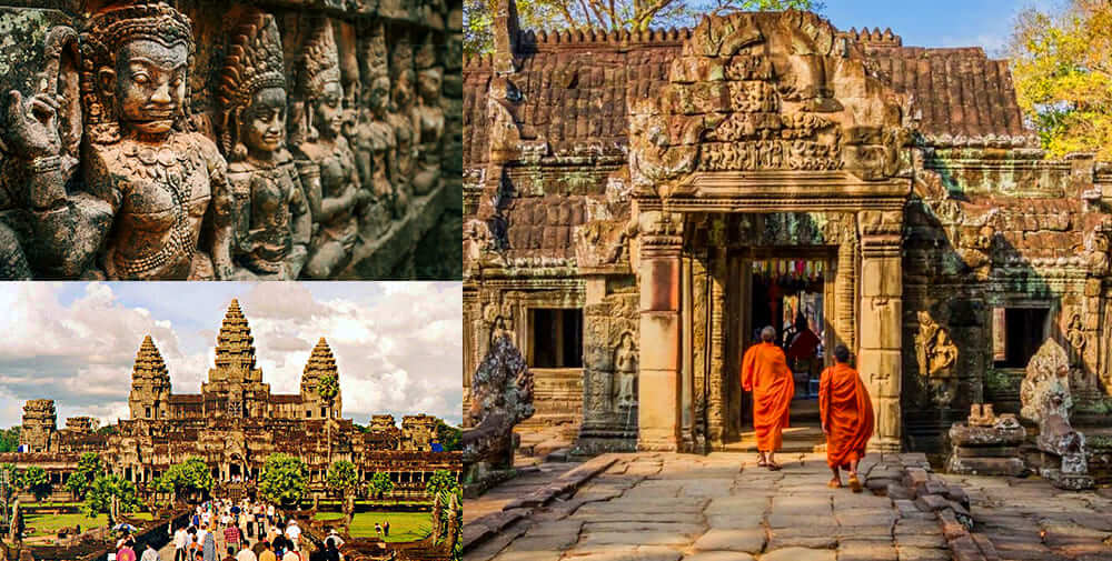 Cụm Quần Thể Đền Angkor Wat và Những Bí Ẩn về Nguồn Gốc | Vé Máy Bay đi Campuchia