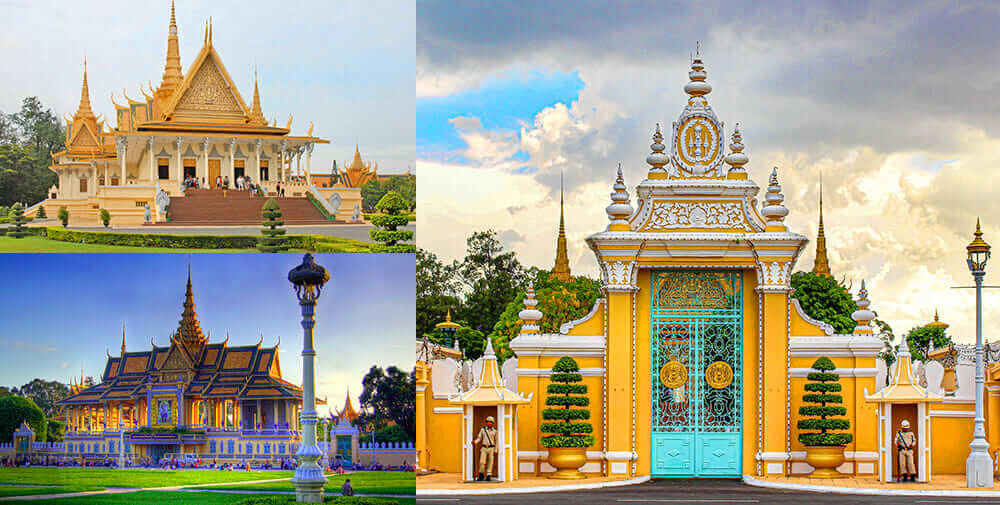 Cung Điện Hoàng Gia Campuchia | Vé Máy Bay đi Phnom Penh