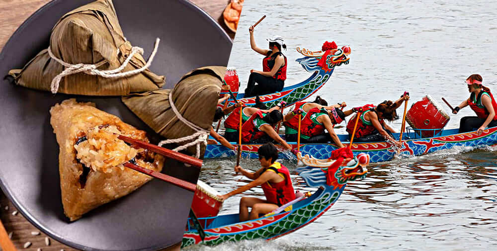 Lễ Hội Đua Thuyền Rồng và Bánh Ú Zongzi | Vé Máy Bay đi Đài Loan Giá Rẻ Hotline 19003173 tại Vietnam Tickets