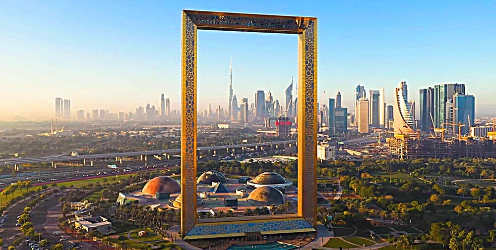 Công trình Dubai Frame Độc đáo tại Dubai | Vé Máy Bay đi Dubai