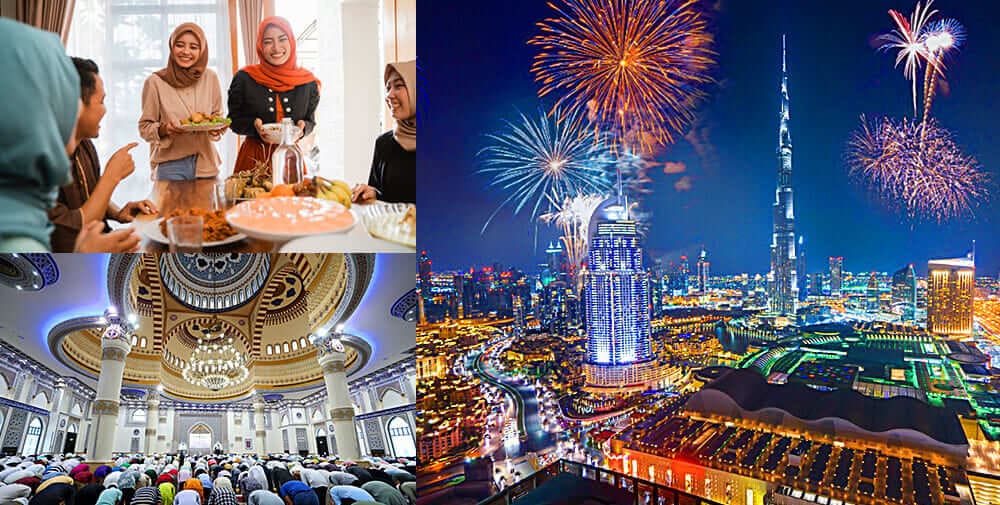 Lễ Hội Eid Al Fitr và Eid Al Adha Hồi Giáo của Dubai | Vé Máy Bay đi Dubai