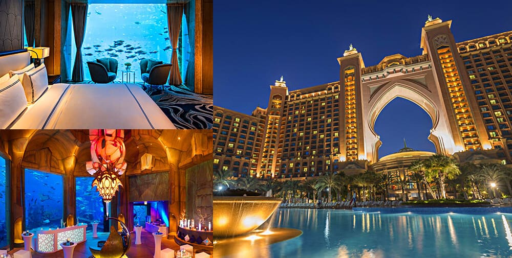 The Atlantis Palm Hotel in Dubai | Vé Máy Bay đi Dubai