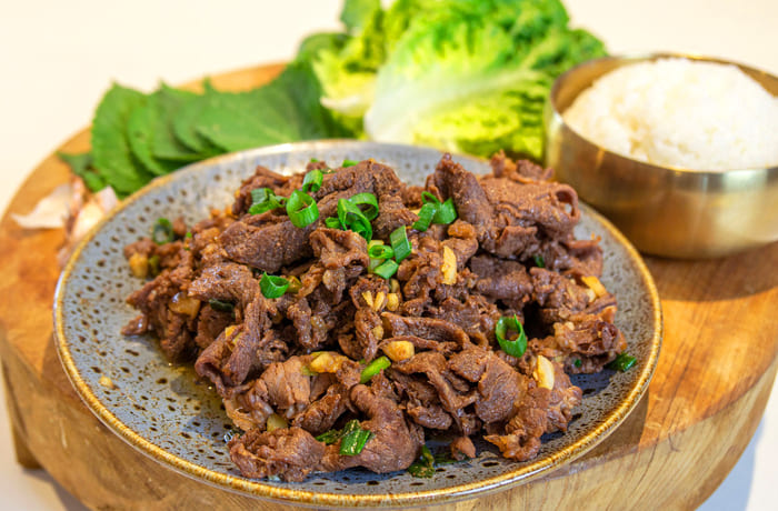 Thịt bò nướng Bulgogi | Vé Máy Bay đi Hàn Quốc Giá Rẻ Hotline 19003173