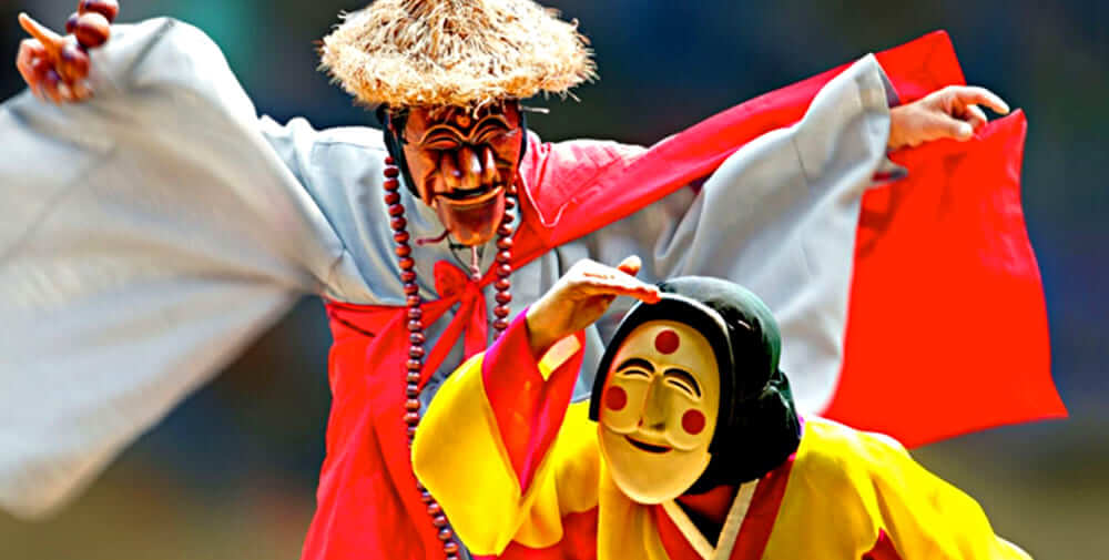 Lễ Hội Múa Mặt Nạ Andong | Vé Máy Bay đi Hàn Quốc tháng 10 - Hotline 19003173 tại Vietnam Tickets