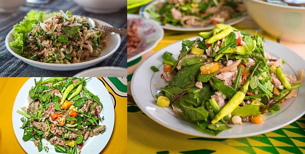 Laap Salad | Vé Máy Bay đi Luang Prabang