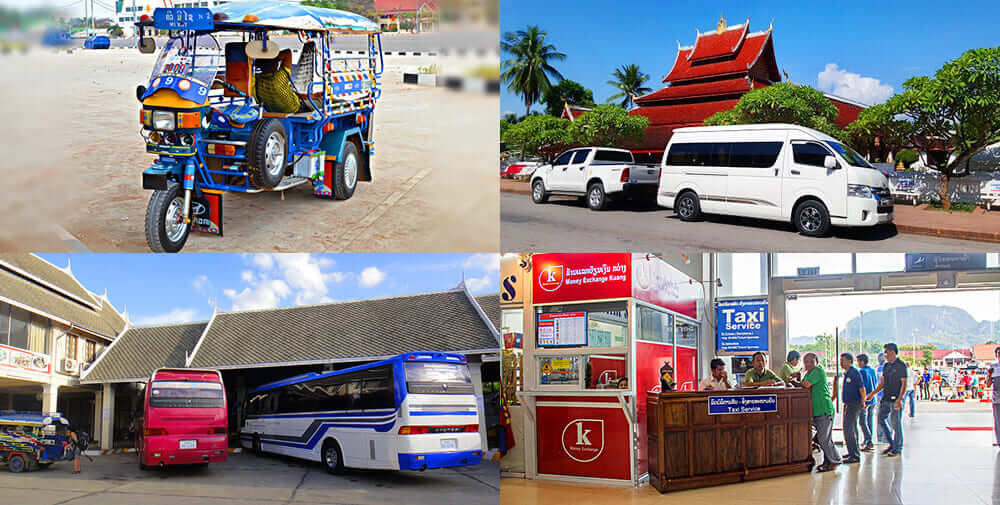 Các phương tiện di chuyển của thành phố Luang Prabang Lào | Vé Máy Bay đi Luang Prabang 