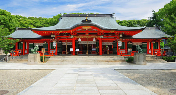 Đền thờ Ikuta tại thành phố Kobe Nhật Bản | Vé Máy Bay đi Nhật Giá Tốt Liên Hệ Vietnam Tickets Hotline 19003173