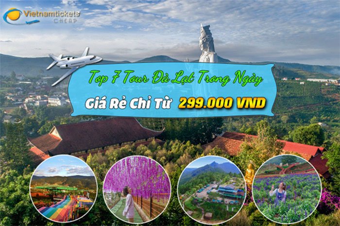 image TOP 7 Tour Đà Lạt Trong Ngày 2021 - Ưu Đãi Giá Rẻ - Chỉ Từ 299.000 VND