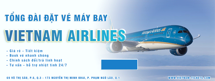 Bảng giá vé máy bay Vietnam Airlines nội địa