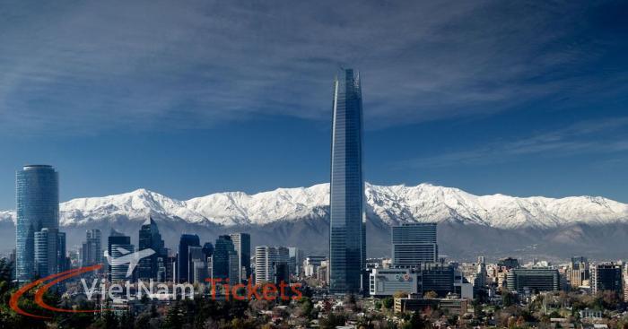 Vé máy bay đi Santiago de Chile giá rẻ nhất
