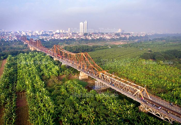 Ngắm nhìn kiến trúc cầu Long Biên cổ xưa | Chỗ ăn chơi ở Hà Nội
